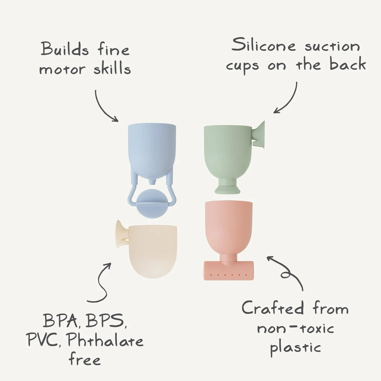 Mushie | Pour and Play Bath Set