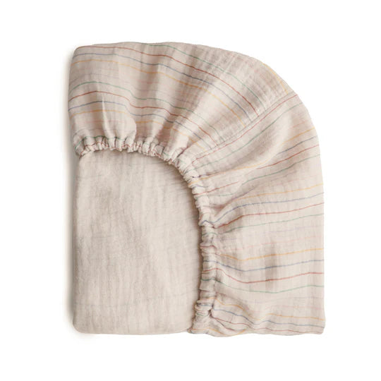 Mushie | Organic Crib Sheet