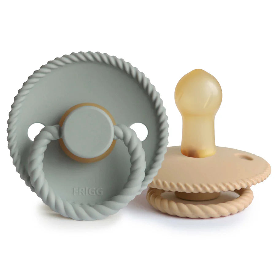 FRIGG | Natural Rubber Pacifier 2-Pack