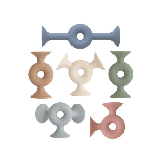Mushie | Silicone Suction Builders