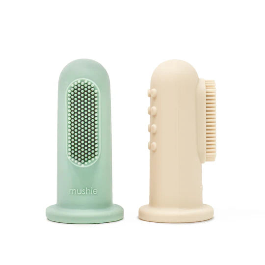 Mushie | Silicone Finger Toothbrush