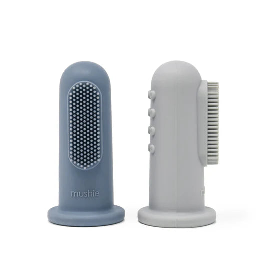 Mushie | Silicone Finger Toothbrush