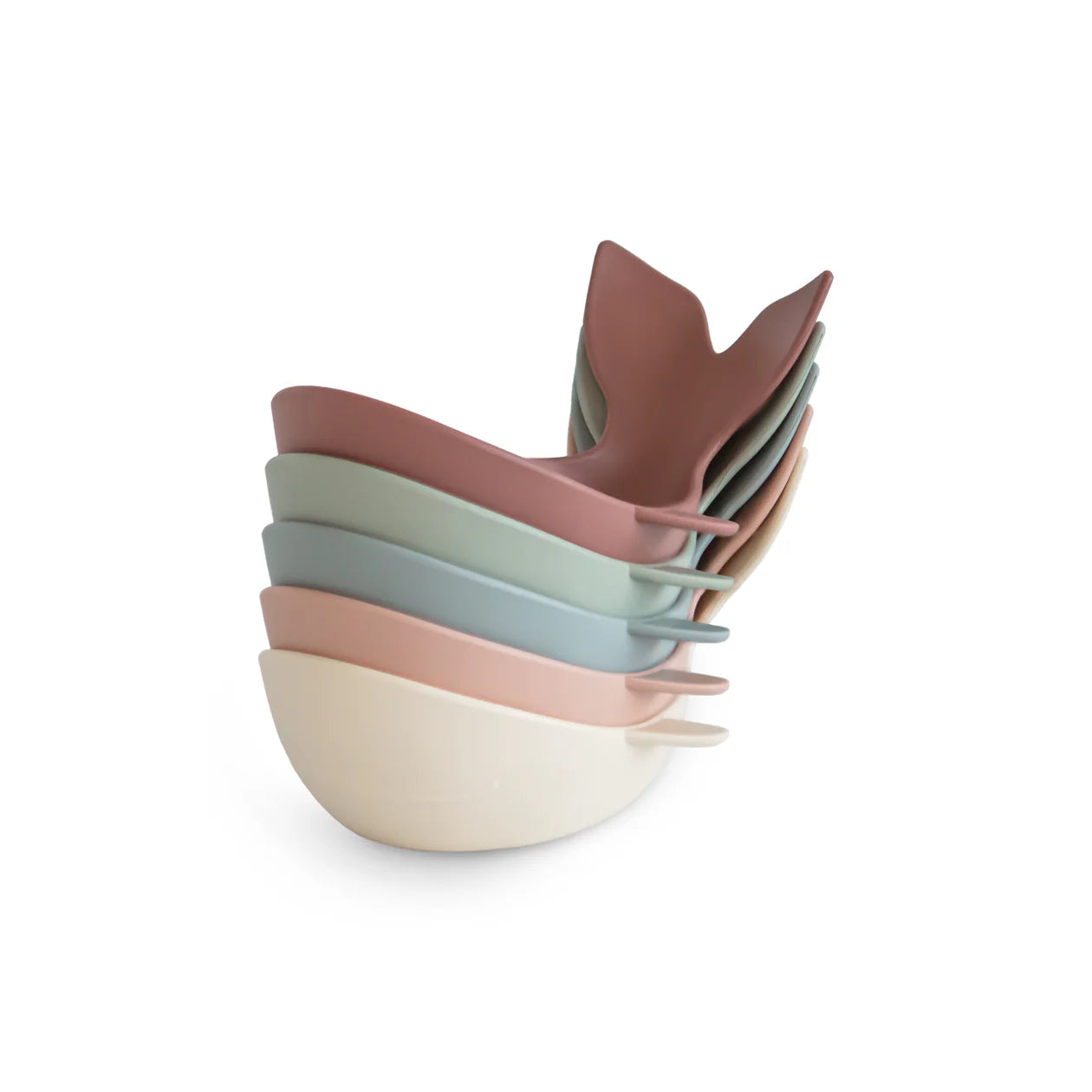 Mushie | Whale Bath Stackers