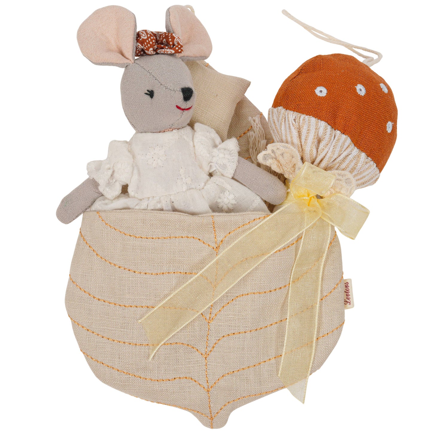Mouse and the Mushroom Wonder Forest Set Brown