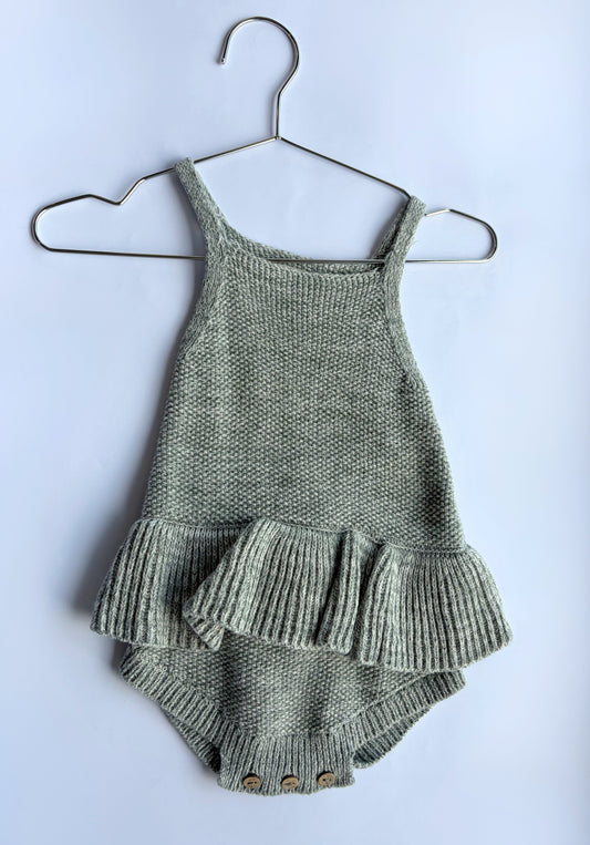 Quincy Mae Bubble Romper | Size 6/12M