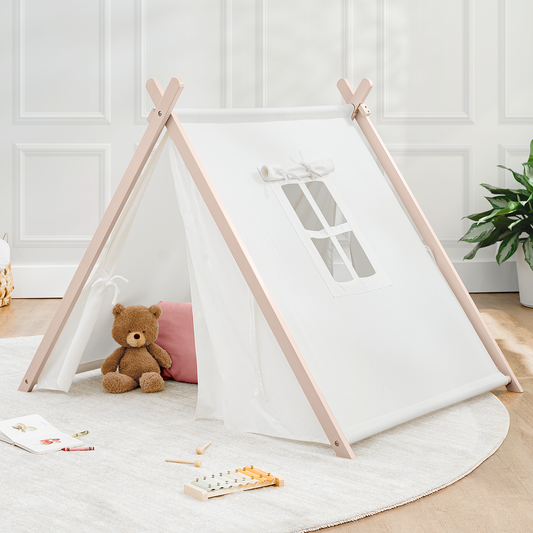 Kids Play Tent, Indoor Canvas Play Tent by Comfy Cubs
