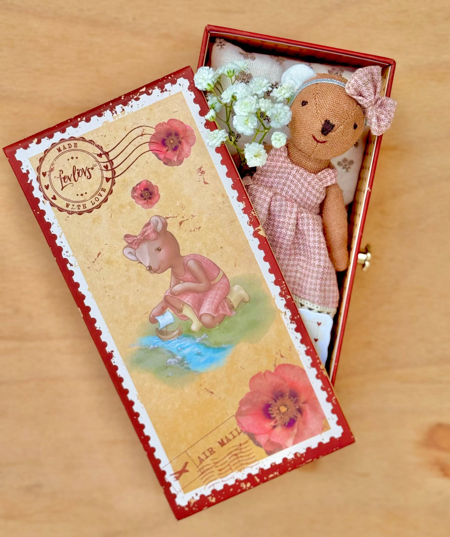 LEVLOVS | Bear in Stamp Holder