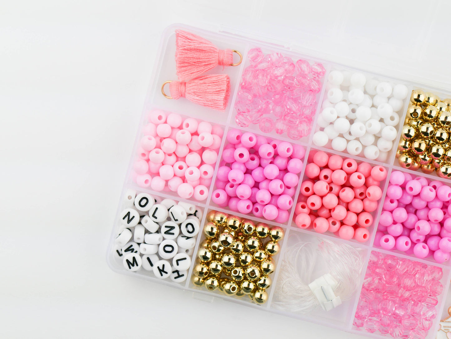 I love You DIY Stretchy Bracelet Craft Kit