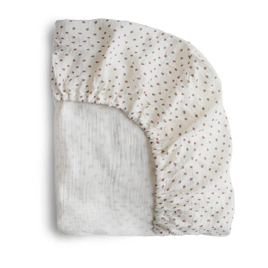 Mushie | Organic Crib Sheet