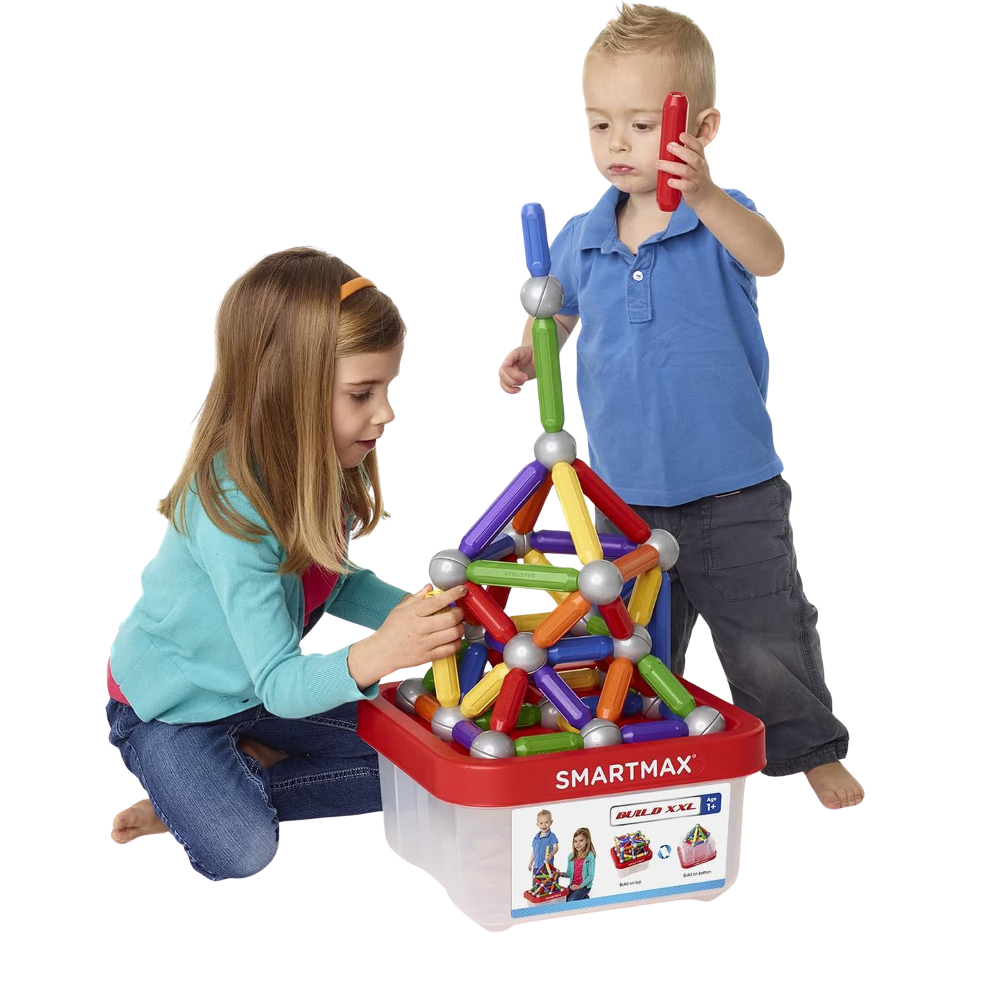 SmartMax 70-Piece Magnetic STEM Building Set