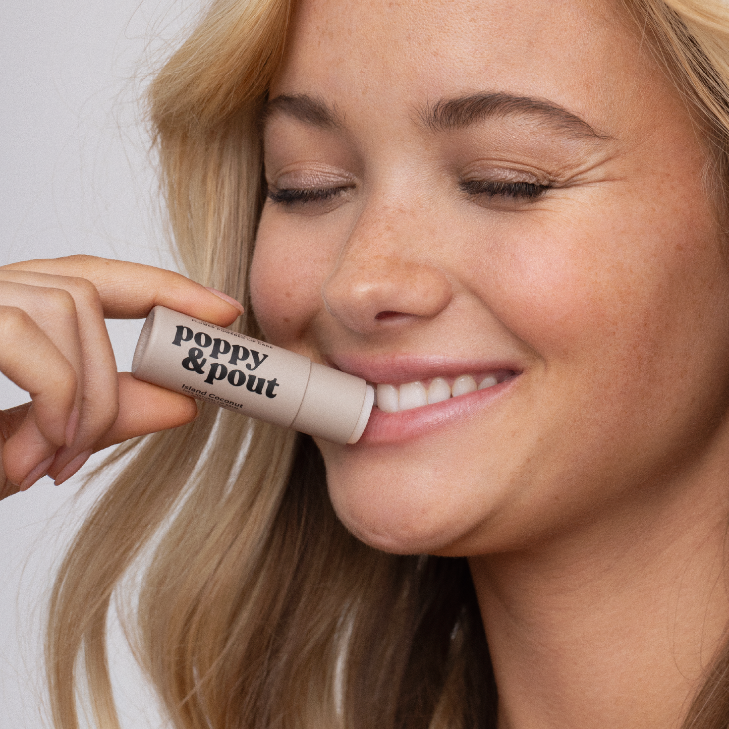 Poppy & Pout Lip Balm | Island Coconut