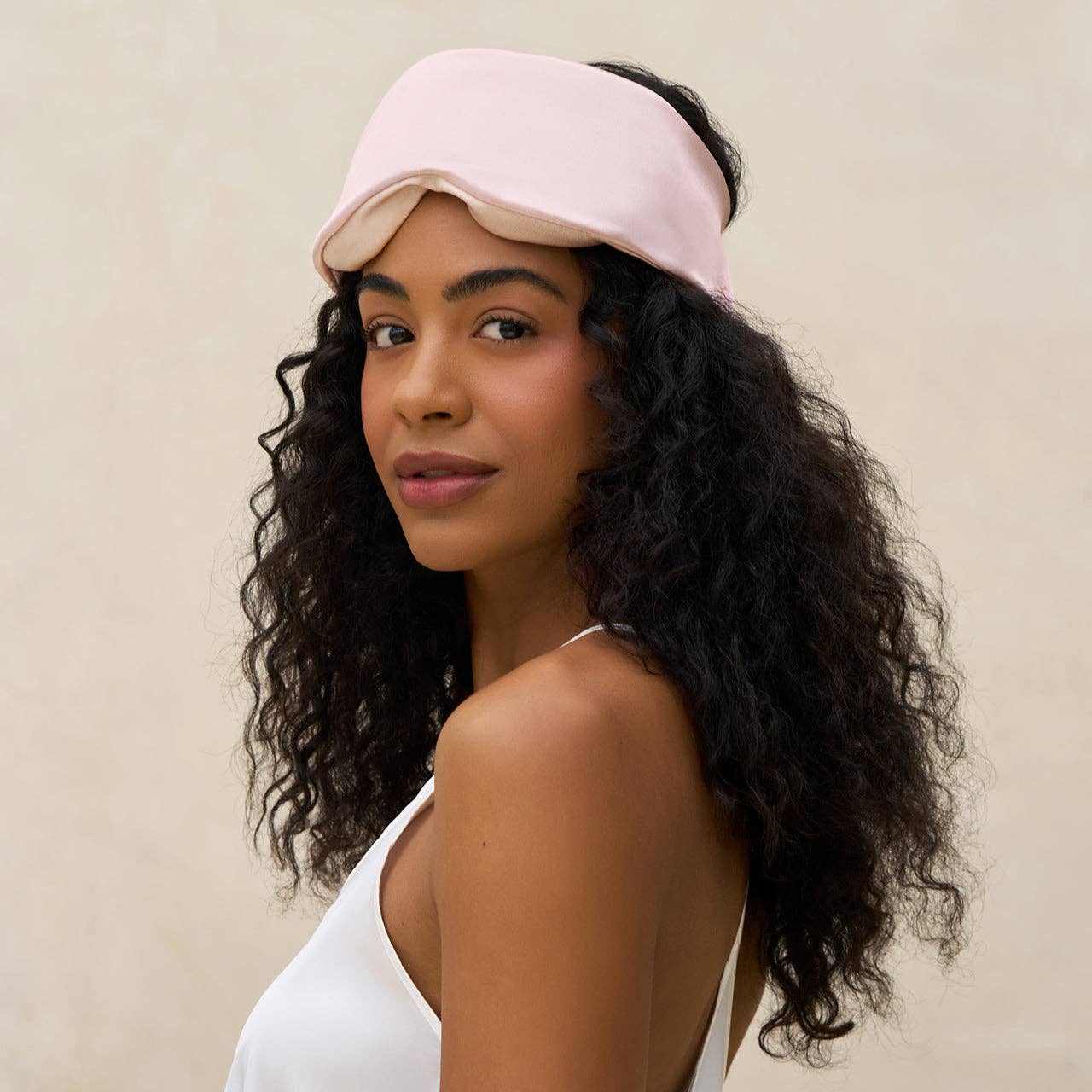 KITSCH | Blush Contour Pillow Eye Mask