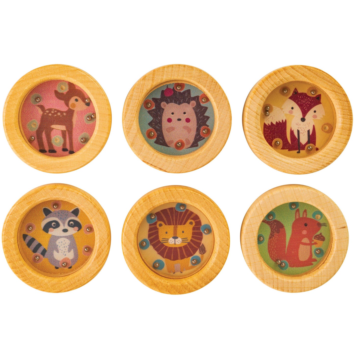 Wooden Animal Ball Game