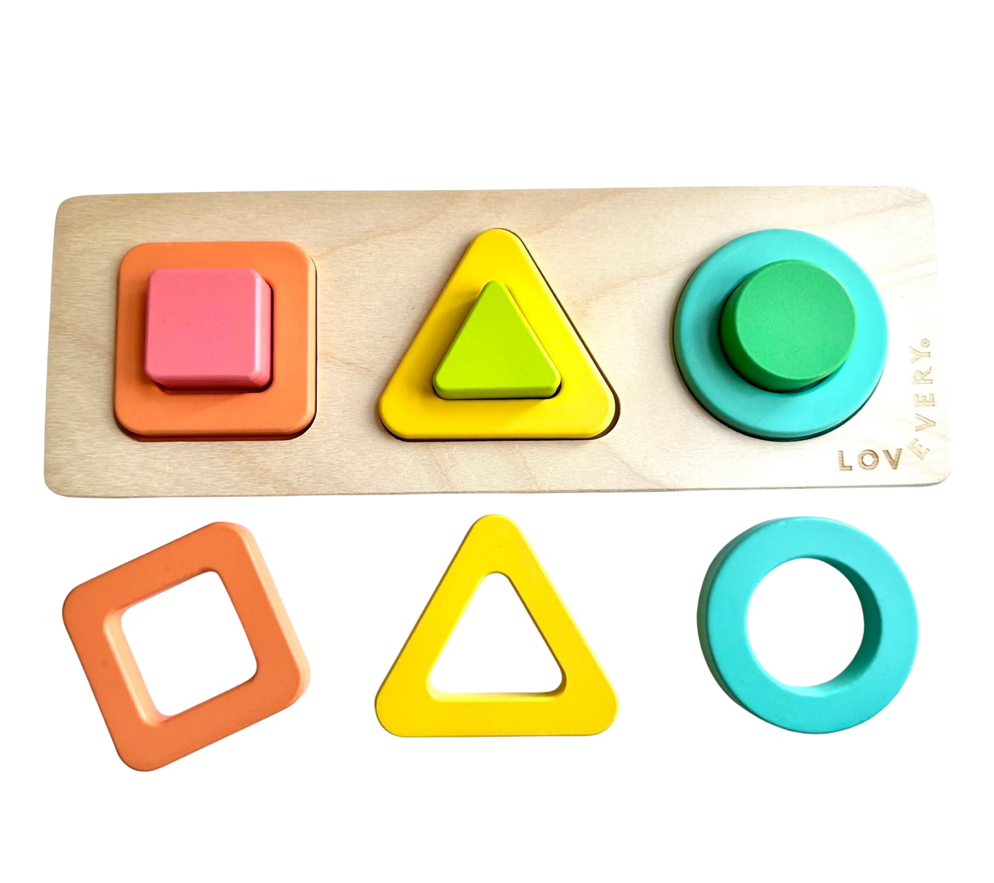 Lovevery Geo Shapes Puzzle