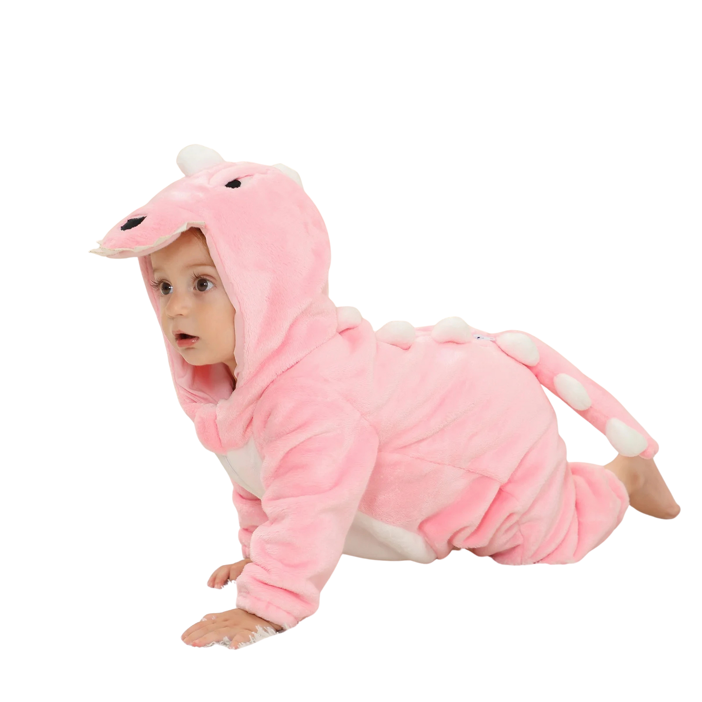 Pink Dino Costume Size 9/12M