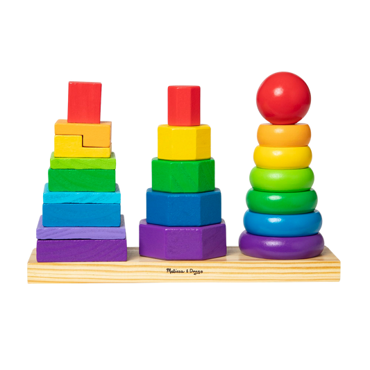 Melissa & Doug Geometric Stacker