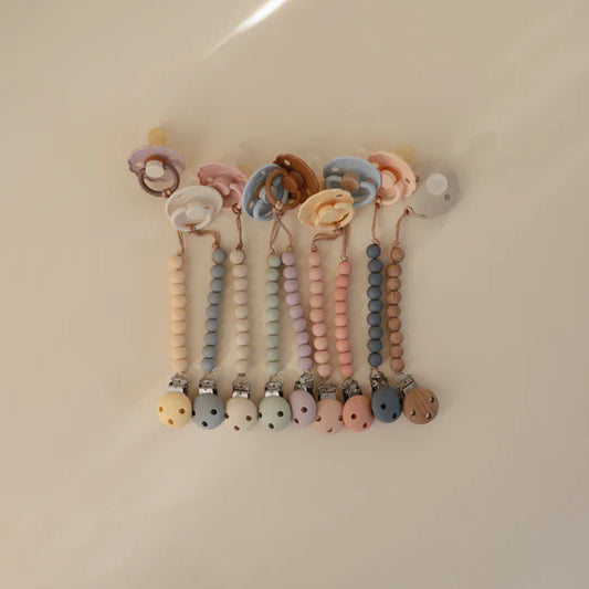 Mushie | Silicone Pacifier Clip - Hera