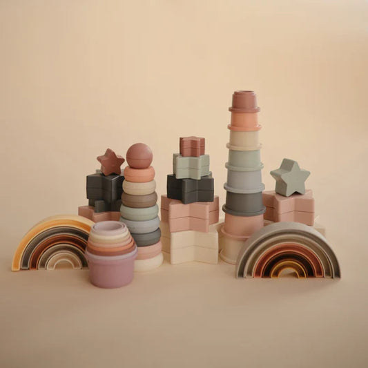 Mushie | Stacking Rings Toy