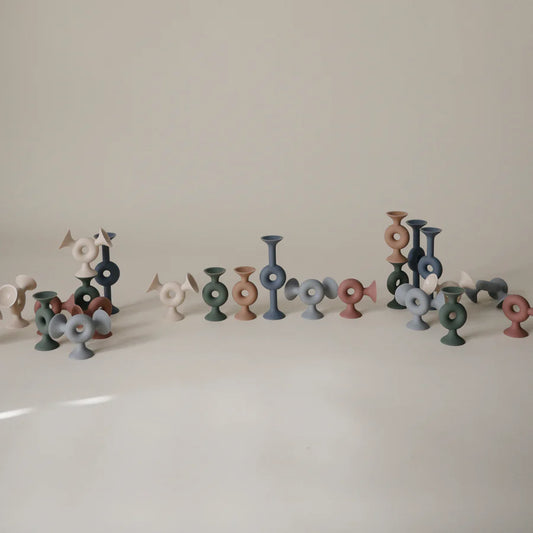 Mushie | Silicone Suction Builders
