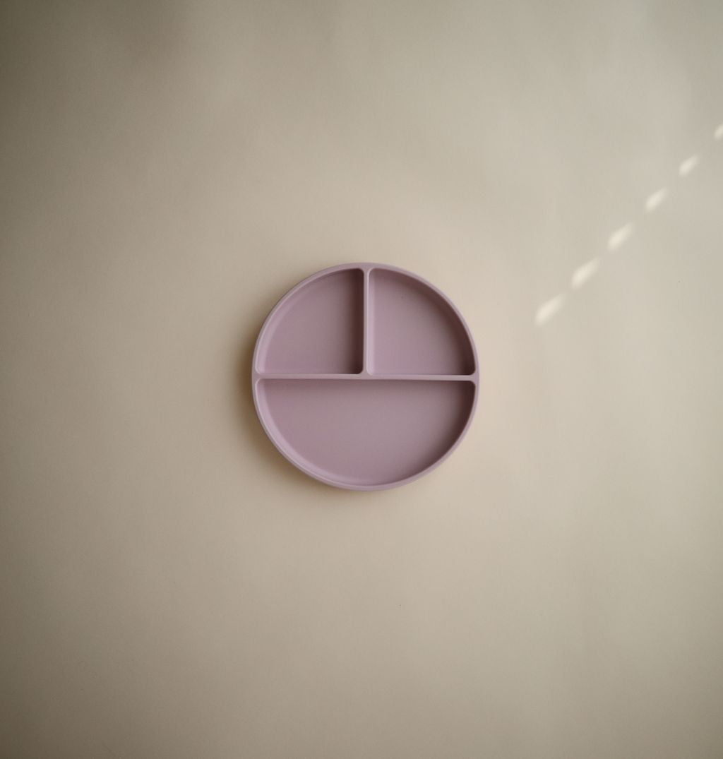 Mushie | Silicone Suction Plate - Blush