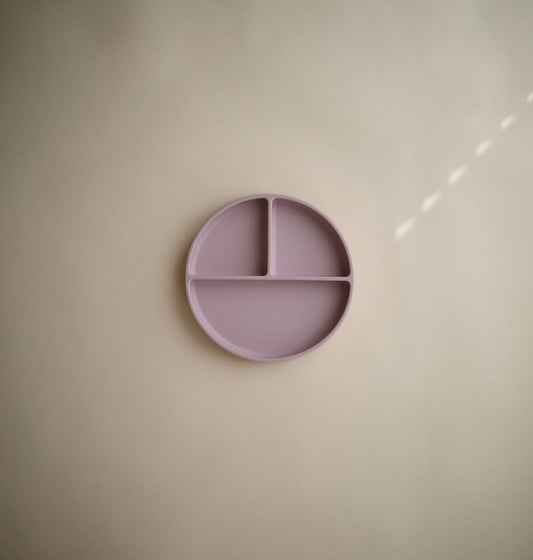 Mushie | Silicone Suction Plate - Blush